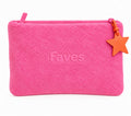 Faves fluffy makeup bag